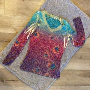 One World long sleeve shirt.